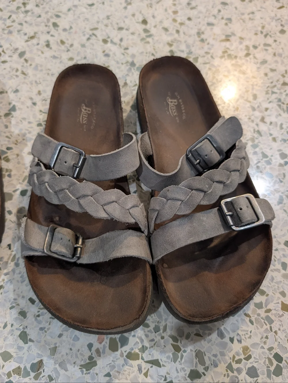 Bundle Of G.H.Bass Kiki Leather Sandals - Picture 2 of 5